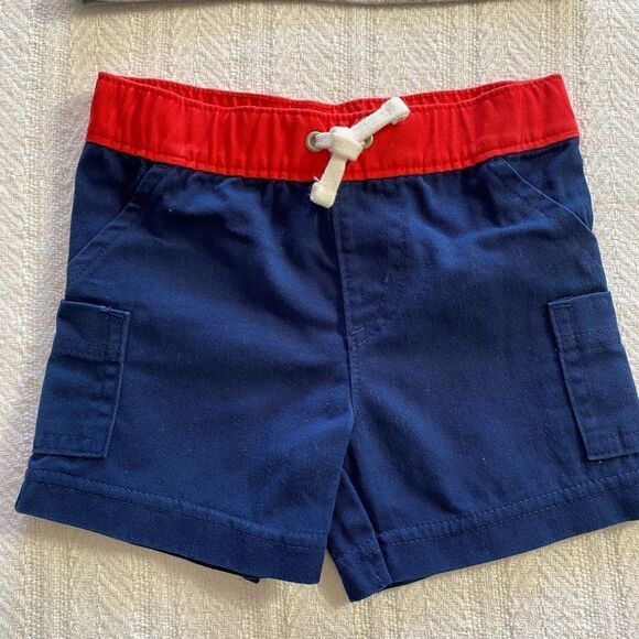 CARTER's Baby Boy Firecracker Tee & Short Set - Picture 4 of 7